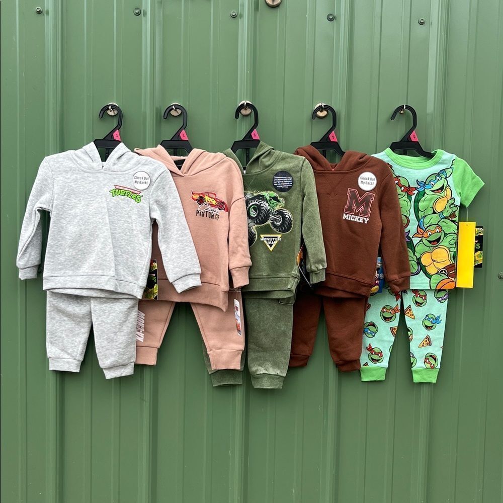 Baby Boys Graphic Hoodie & Jogger Pants Set 4, 2-Piece Sets & Pajamas Size 18M
